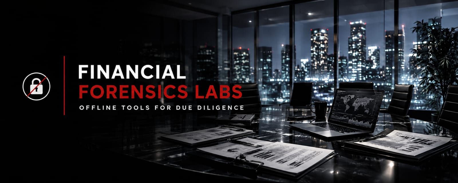 Financial Forensics Labs — offline tools for due diligence